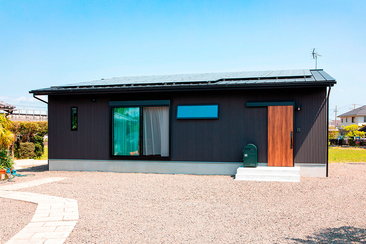 福工房 【平屋/23坪/理想の間取り/モダンな外観の平屋】1年通じて快適で暮らしやすい20坪台のコンパクトな平屋の建築実例画像1