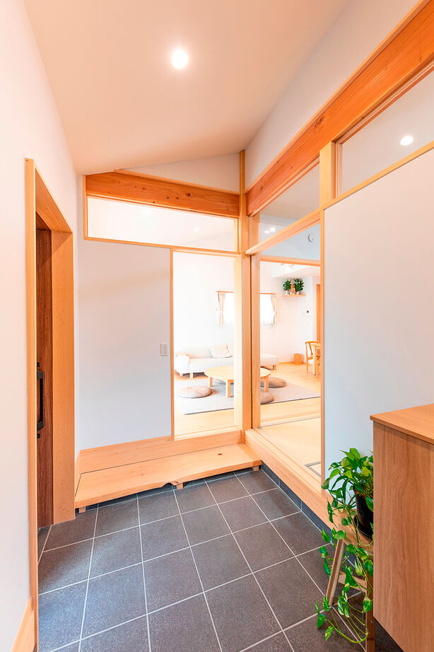 福工房 【平屋/20坪台/駐車スペース有/理想の間取り】ナチュラルで心地いい大空間LDKの29坪コンパクトな平屋の建築実例画像3