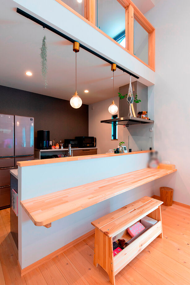 福工房 【平屋/20坪台/理想の間取り/ロフト】広い土間とロフトにつながる広々LDKのある27坪のコンパクトな平屋の建築実例画像3