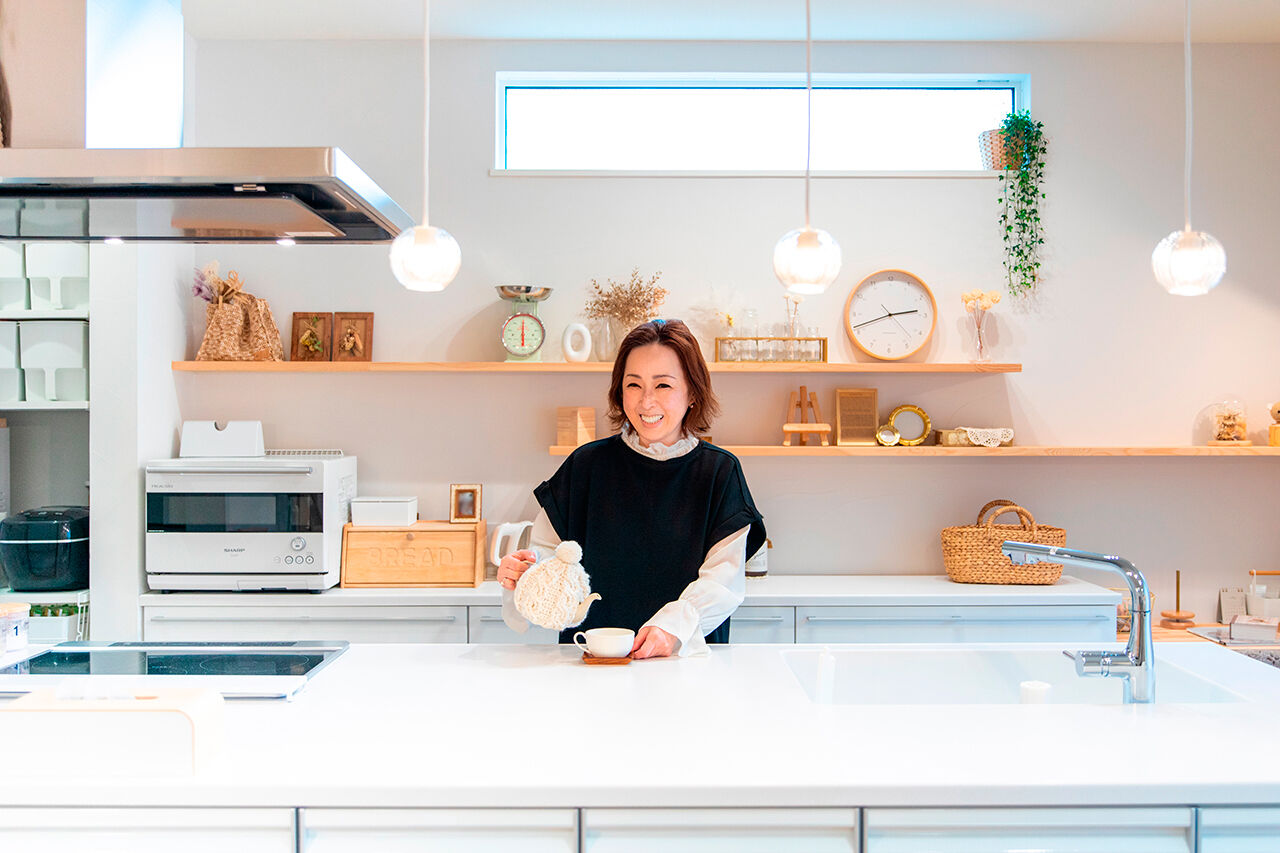 福工房 【40坪台/駐車スペース有/二世帯】収納たっぷり。家事ラク間取りも参考になるナチュラルモダンな二世帯住宅の建築実例画像3