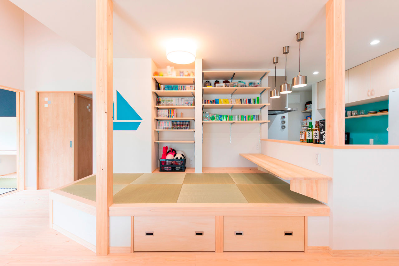 福工房 【平屋/2000万円台/30坪台/4LDK/間取り図】ヒノキが香る平屋で憧れの田舎暮らしの建築実例画像3