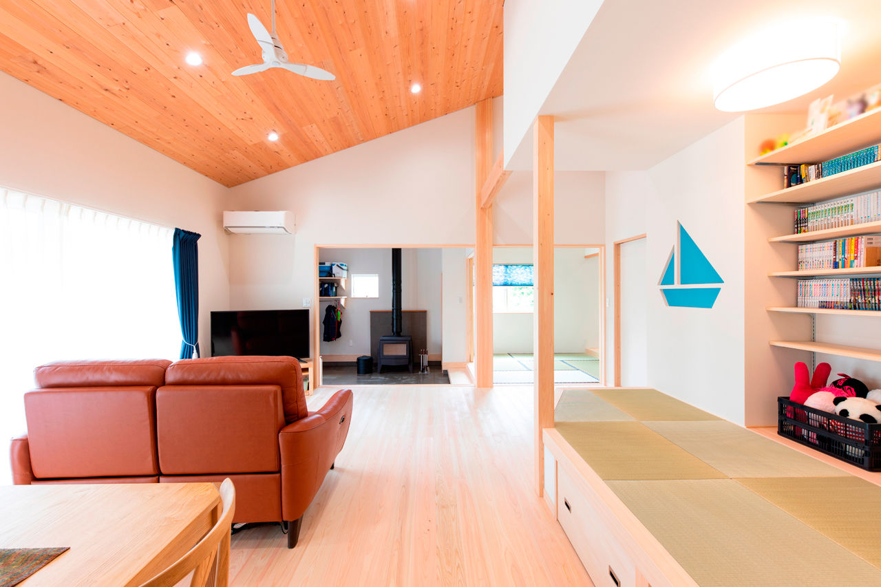 福工房 【平屋/2000万円台/30坪台/4LDK/間取り図】ヒノキが香る平屋で憧れの田舎暮らしの建築実例画像8