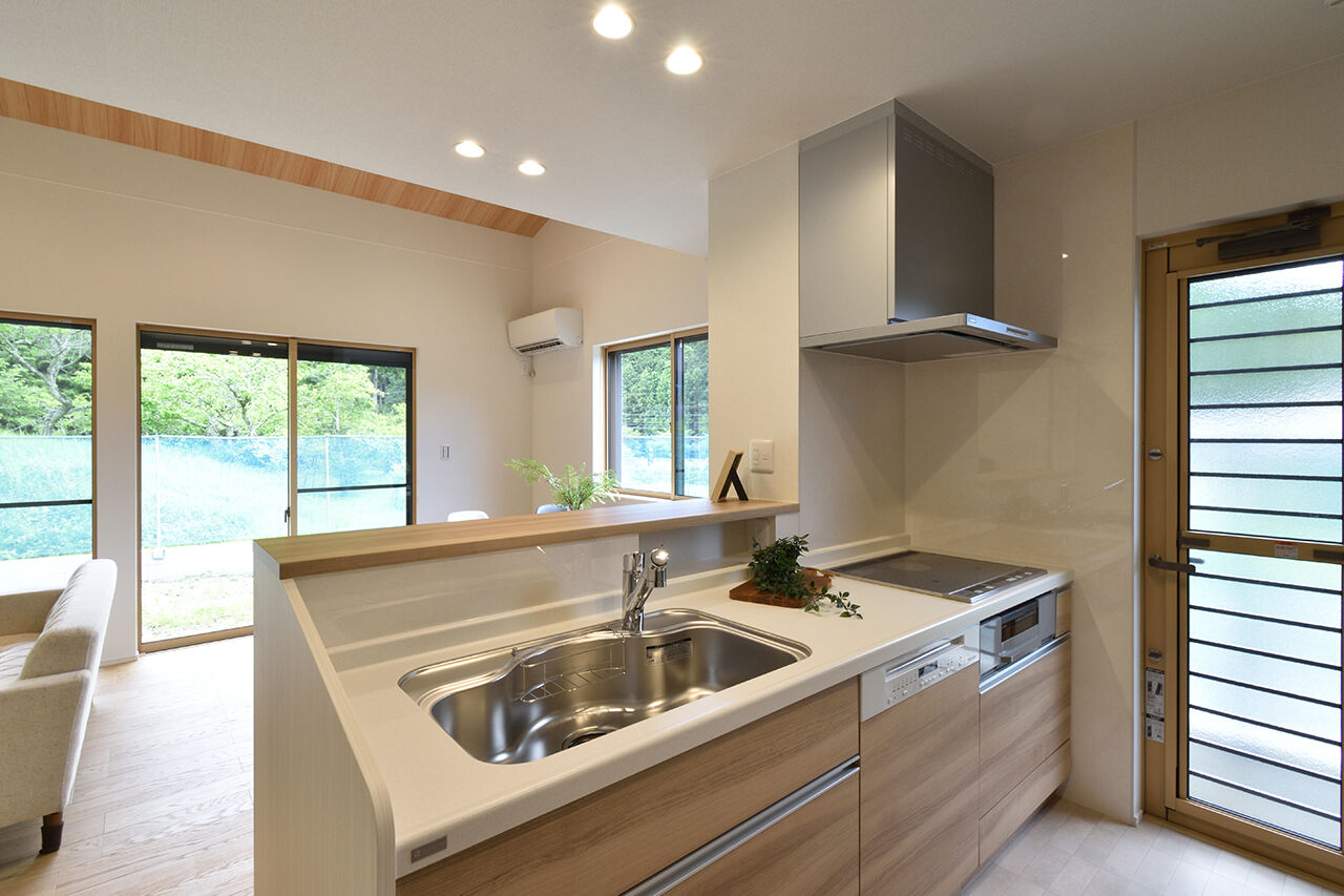 アルファホーム 【愛知県豊田市｜オーダーキッチン｜平屋】桜を待ち、春を数えながら暮らす平屋の建築実例画像4