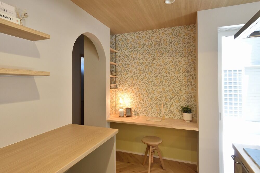 アルファホーム 【愛知県西尾市｜中庭｜土間】趣味を楽しむ平屋の建築実例画像4