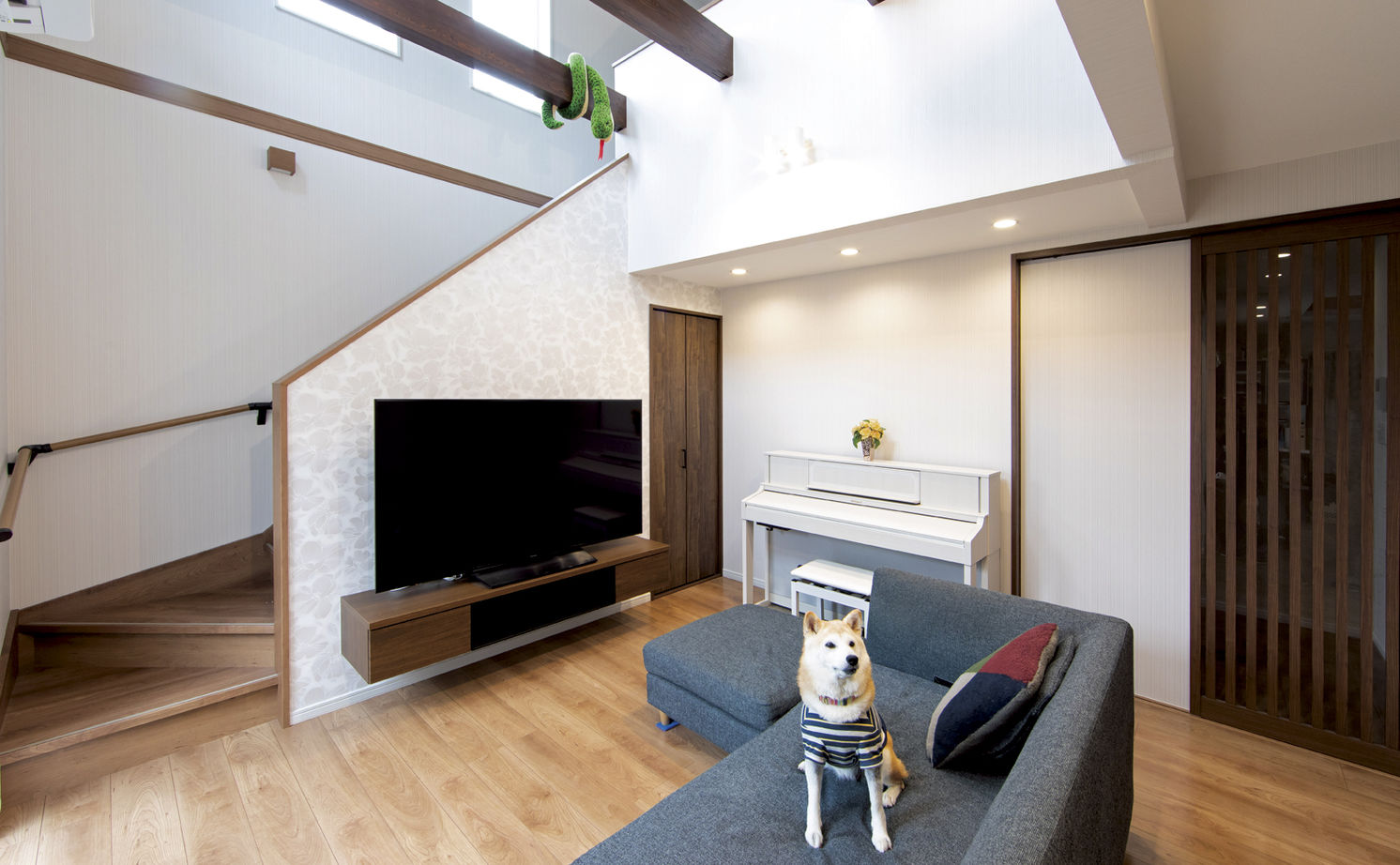 【RECO】敷島住宅　注文住宅課 【2580万円／間取図あり/京都府】大人、子ども、愛犬。家族みんなの快適な居場所がある住まいの建築実例画像2