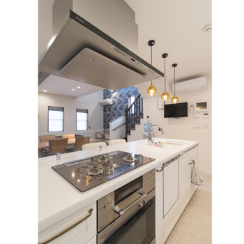 OREGON（オレゴン）の家　日本物産 【40坪台/3000万円台/間取りあり】25帖の広々LDKのある家。住み心地抜群なアメリカンハウスの建築実例画像6