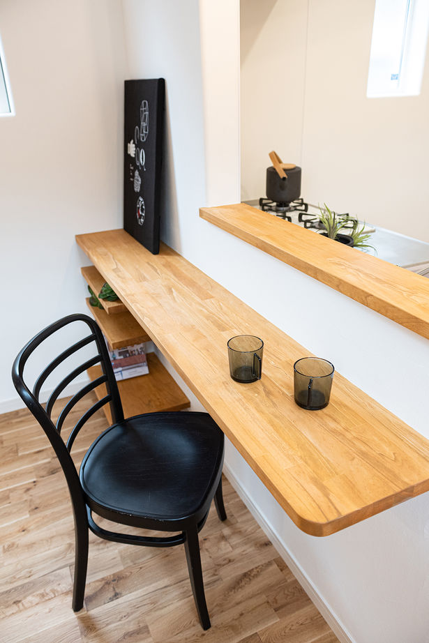 智建ホーム 【コンパクトハウス/高気密高断熱/自然素材】都心の敷地約11坪に建つおしゃれな狭小住宅の建築実例画像5