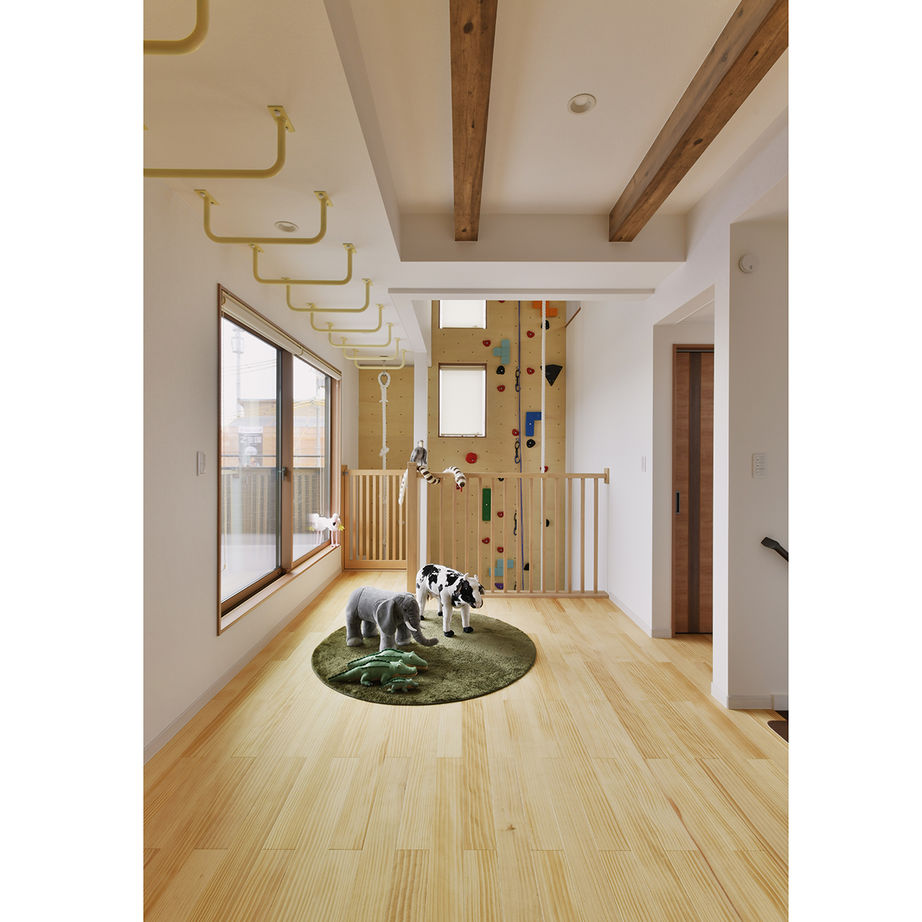 イオスホーム 【2000万円台/30坪台/ボルダリング/ロフト/間取り図】家事も遊び空間も綿密に設計した家を楽しむ注文住宅の建築実例画像5