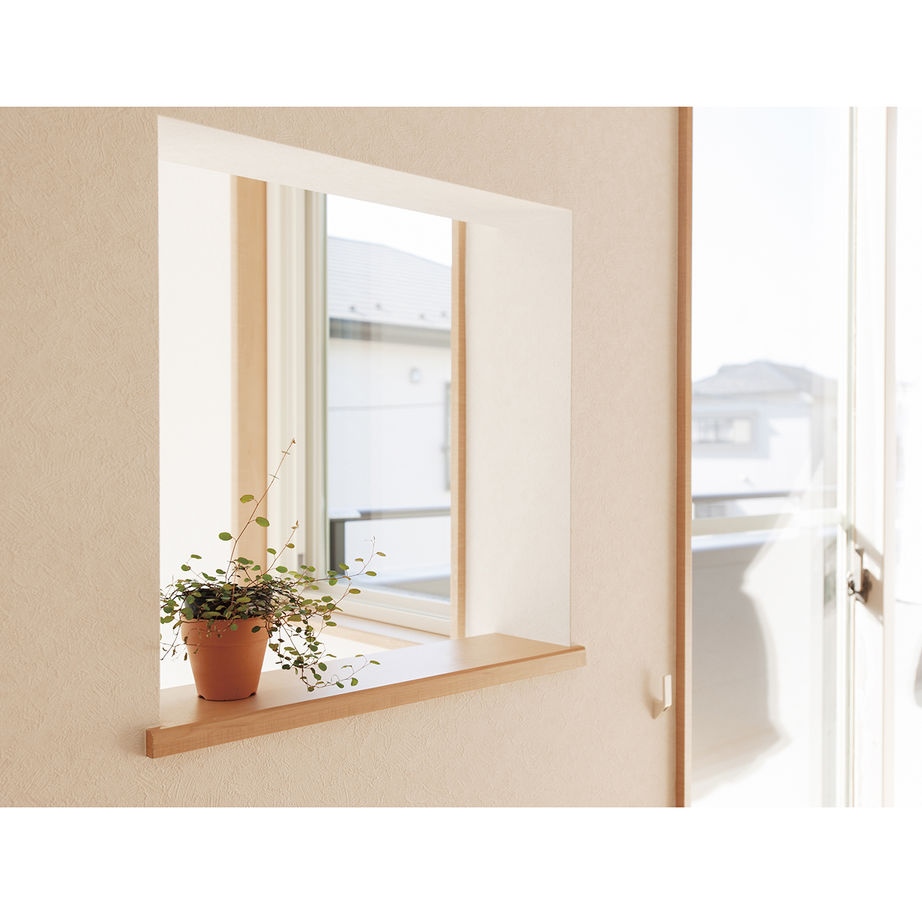 イオスホーム 【1000万円台/30坪台/間取り図】吹き抜けの大空間でも足元から家全体が温かい自然光あふれるあたたかな家の建築実例画像8