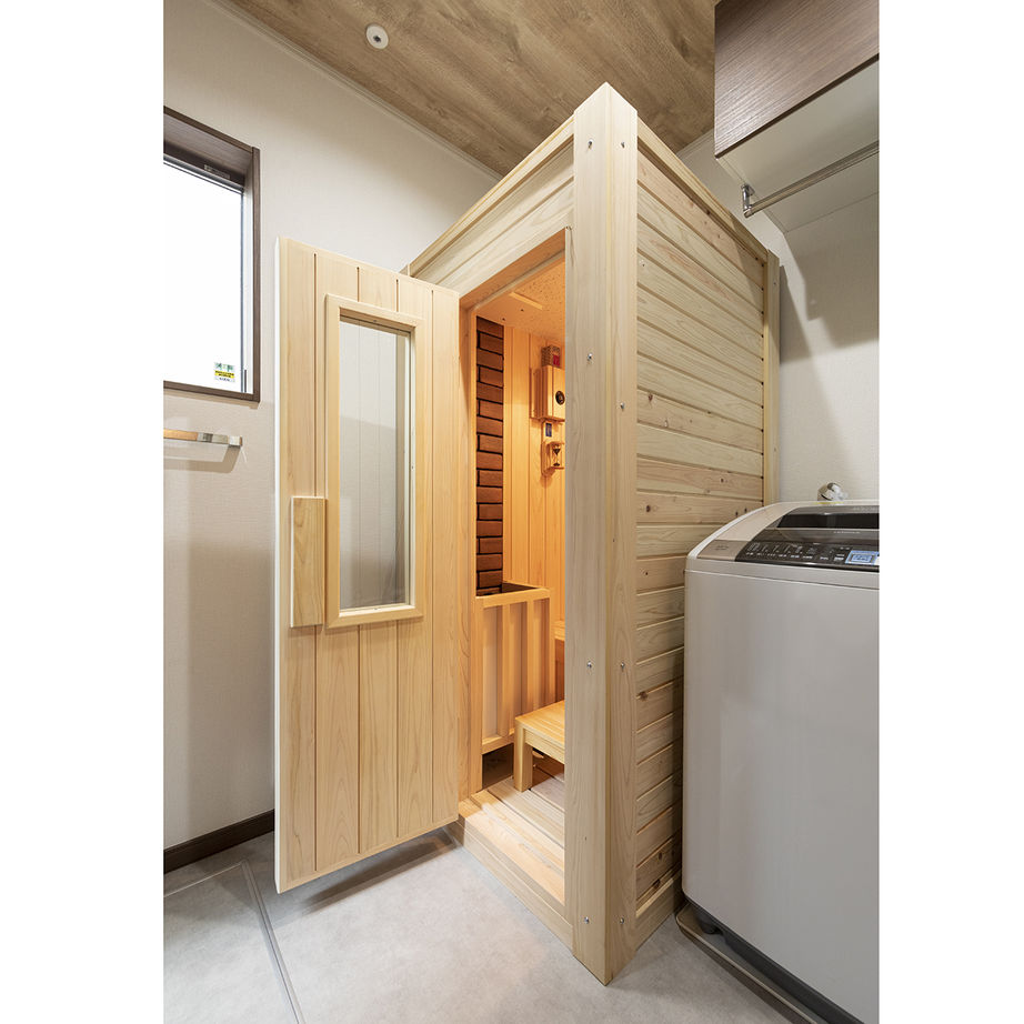 イオスホーム 【2000万円台/30坪台/サウナ/間取り図】効率いい家事動線で寛ぎ時間をプラス。予算と対応力重視の家づくりの建築実例画像6