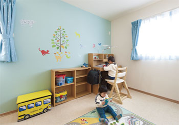 テクノ住研 【2000万円台/22坪/狭小/インナーガレージ】22坪の土地でも2台の駐車場！納戸も含むと、なんと５室！？の建築実例画像4