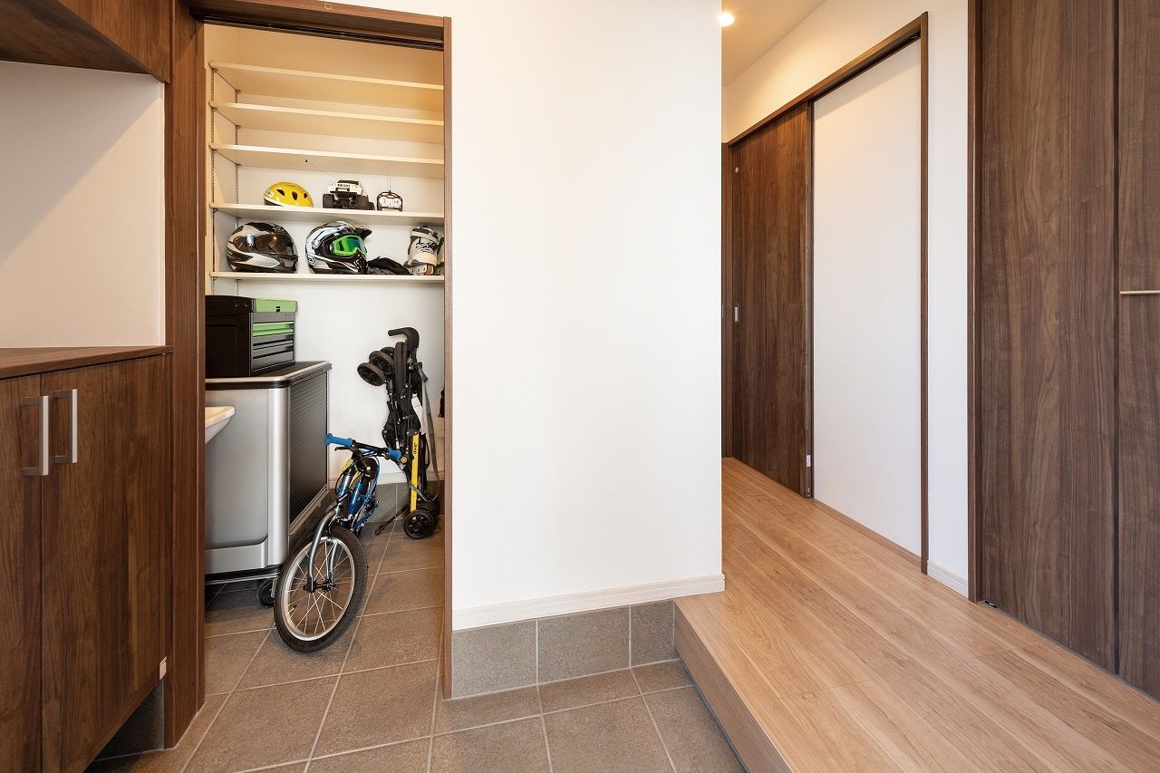 テクノ住研 【2000万円台前半/3階建/間取り図/18坪/狭小/はねだし】揺れに強い鉄骨造で建築。冬でも暖かい断熱性能の建築実例画像8