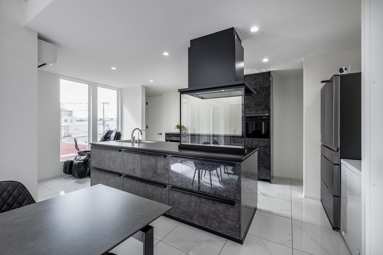 テクノ住研 【大阪市｜狭小間口|間取り有】壁も柱もない広々大空間！ワイドスパンのビルトインガレージも壮観の建築実例画像3