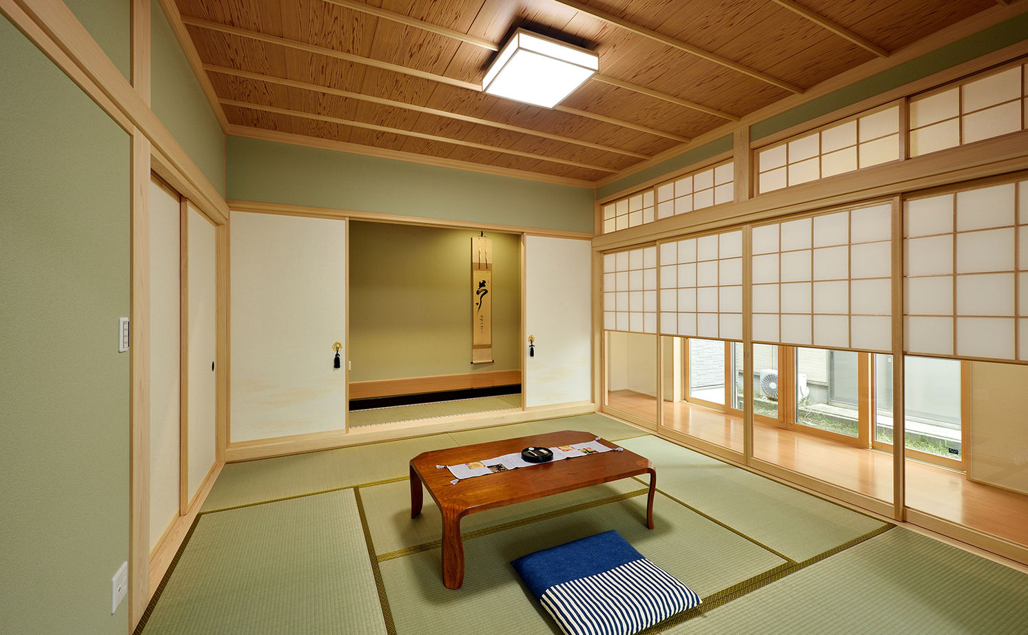 リーフハウス 【2900万円台×本格和室×床暖房×二世帯×サンルーム】おもてなしを大切にした、明るく開放感たっぷりの家の建築実例画像8