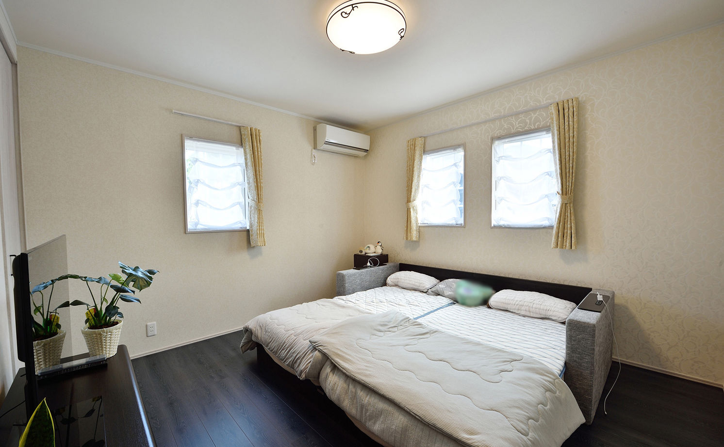 リーフハウス 【2000万円台×間取図有×平屋×サンルーム×和室】夫婦で協力しあえる家事動線を叶えた、カントリー風の家の建築実例画像14