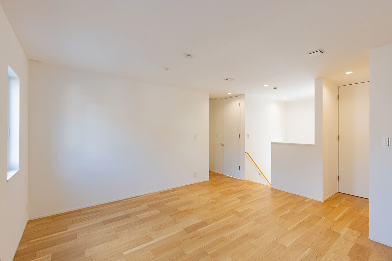 夢広 ホッと安心できる畳コーナーがお気に入り。育児スペース、将来の活用法も色々。内装は流行も取り入れ可愛くの建築実例画像8