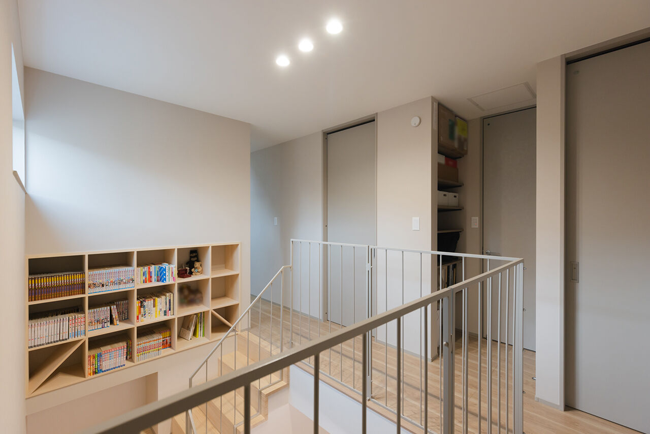 夢広 生活感を見せないスタイリッシュな空間。外観からは想像できない開放感、間取りは生活動線を考えて！の建築実例画像4