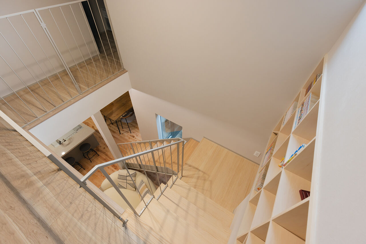 夢広 生活感を見せないスタイリッシュな空間。外観からは想像できない開放感、間取りは生活動線を考えて！の建築実例画像5