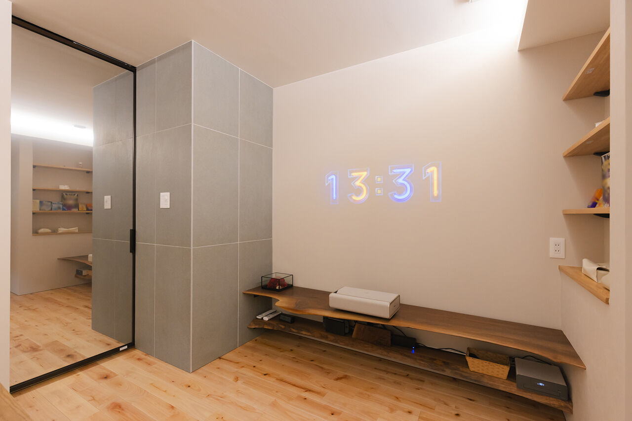 夢広 生活感を見せないスタイリッシュな空間。外観からは想像できない開放感、間取りは生活動線を考えて！の建築実例画像7