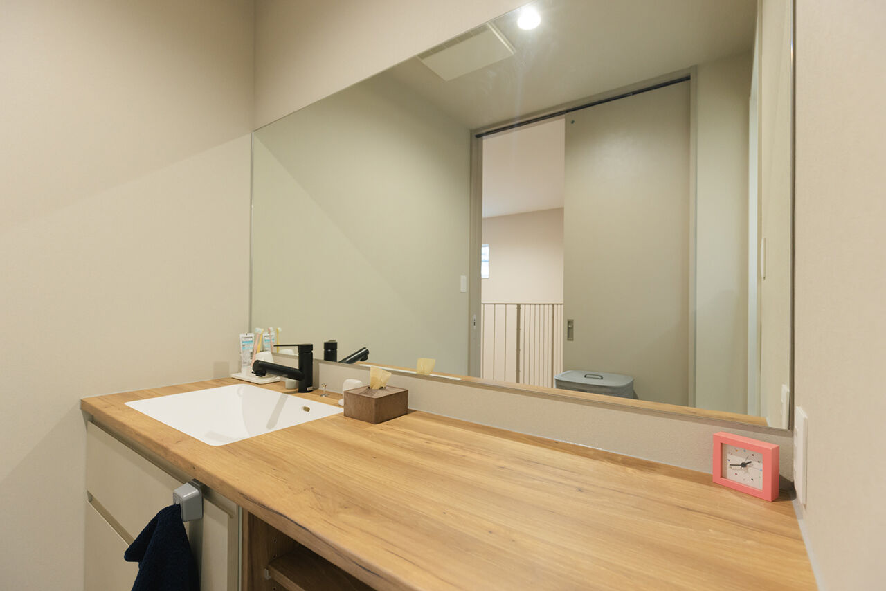 夢広 生活感を見せないスタイリッシュな空間。外観からは想像できない開放感、間取りは生活動線を考えて！の建築実例画像8