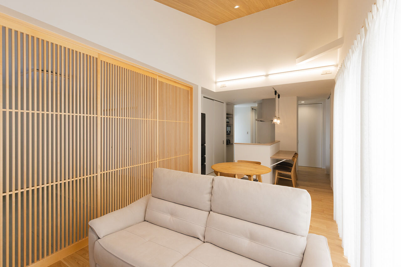 夢広 二世帯が和やかに暮らすゆとりの住まい。掃除のしやすさや収納など新生活をイメージしながら楽しい家づくりの建築実例画像6