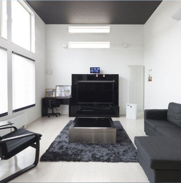 専門職組合 <2LDK+S間取図/収納充実/吹抜/ロフト>天井高3.6mの開放感溢れる、ペット暮らす「平屋スタイル」の家の建築実例画像2