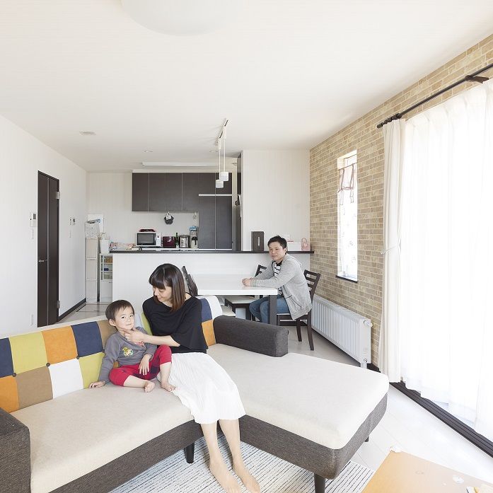 専門職組合 <江別市/4LDK間取図/ニッチ/収納充実>２階からの眺望がお気に入り。のびのび穏やかな暮らしができる家の建築実例画像5