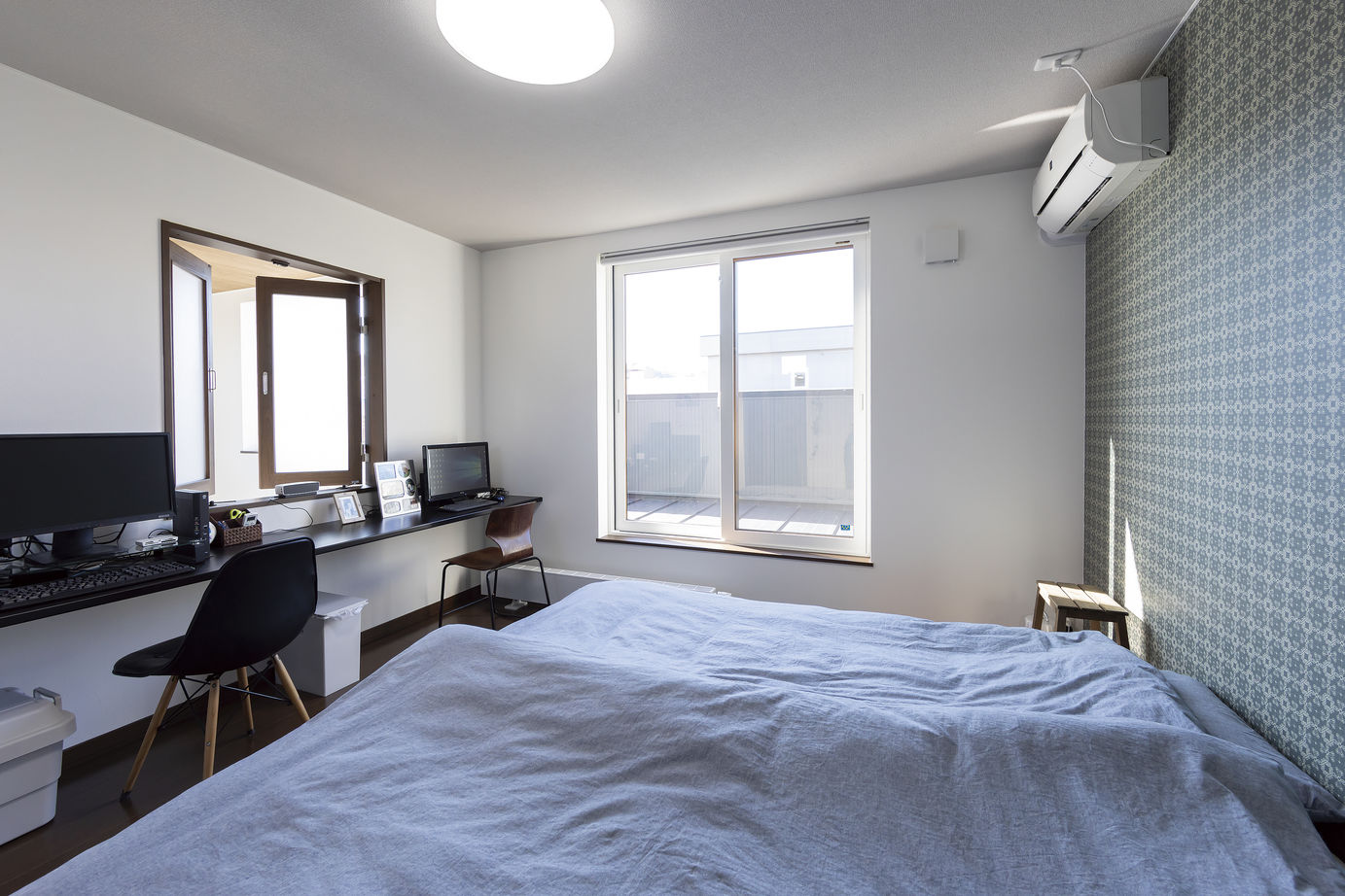 専門職組合 <札幌市/3LDK/床暖房/吹抜/収納充実>実例見学会が決め手！「ペットと暮らす幸せ」をデザインした家の建築実例画像10