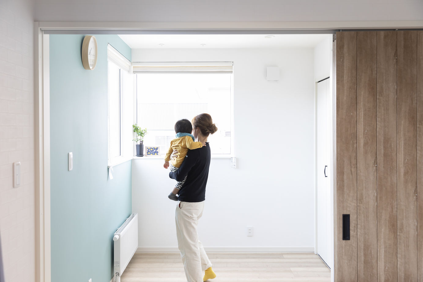 専門職組合 < 2LDK+3LDK間取図/北欧風/収納充実>ナチュラルで明るく、家族みんながのびのび暮らせる2世帯住宅の家の建築実例画像6