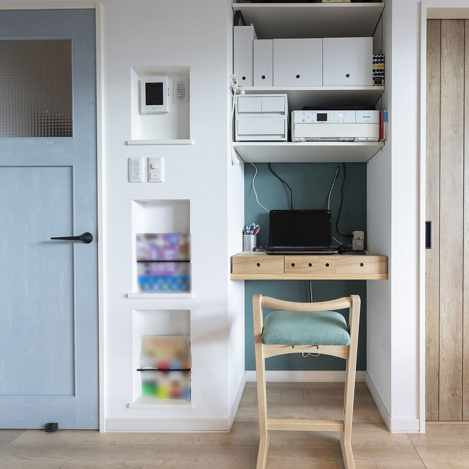 専門職組合 < 2LDK+3LDK間取図/北欧風/収納充実>ナチュラルで明るく、家族みんながのびのび暮らせる2世帯住宅の家の建築実例画像10