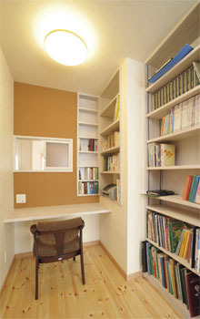 マルニホーム 【39.5坪/1,500～1,999万円】板を外せば吹き抜け天井 裸足で過ごせる自然素材の家の建築実例画像3