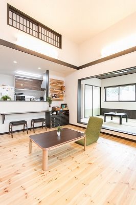 マルニホーム 【38.8坪/2,000～2,400万円】じっくり納得しながら進めた家づくり。スキップフロアが家族を繋ぐ家の建築実例画像4