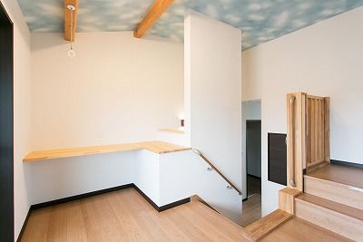 マルニホーム 【38.8坪/2,000～2,400万円】じっくり納得しながら進めた家づくり。スキップフロアが家族を繋ぐ家の建築実例画像10