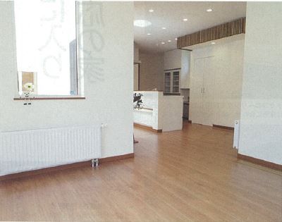 ＩＤ アーキテクチャル アトリエ 【4LDK間取図/回遊式動線/収納豊富】コの字型間取りで、より自然を感じる中庭(パティオ)のある家の建築実例画像8