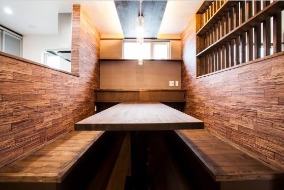 ＩＤ アーキテクチャル アトリエ 【4LDK間取図/ドッグラン/小上がり/太陽光パネル/造作ダイニング】デザイン・性能・コスト…妥協ない仕上りの建築実例画像7