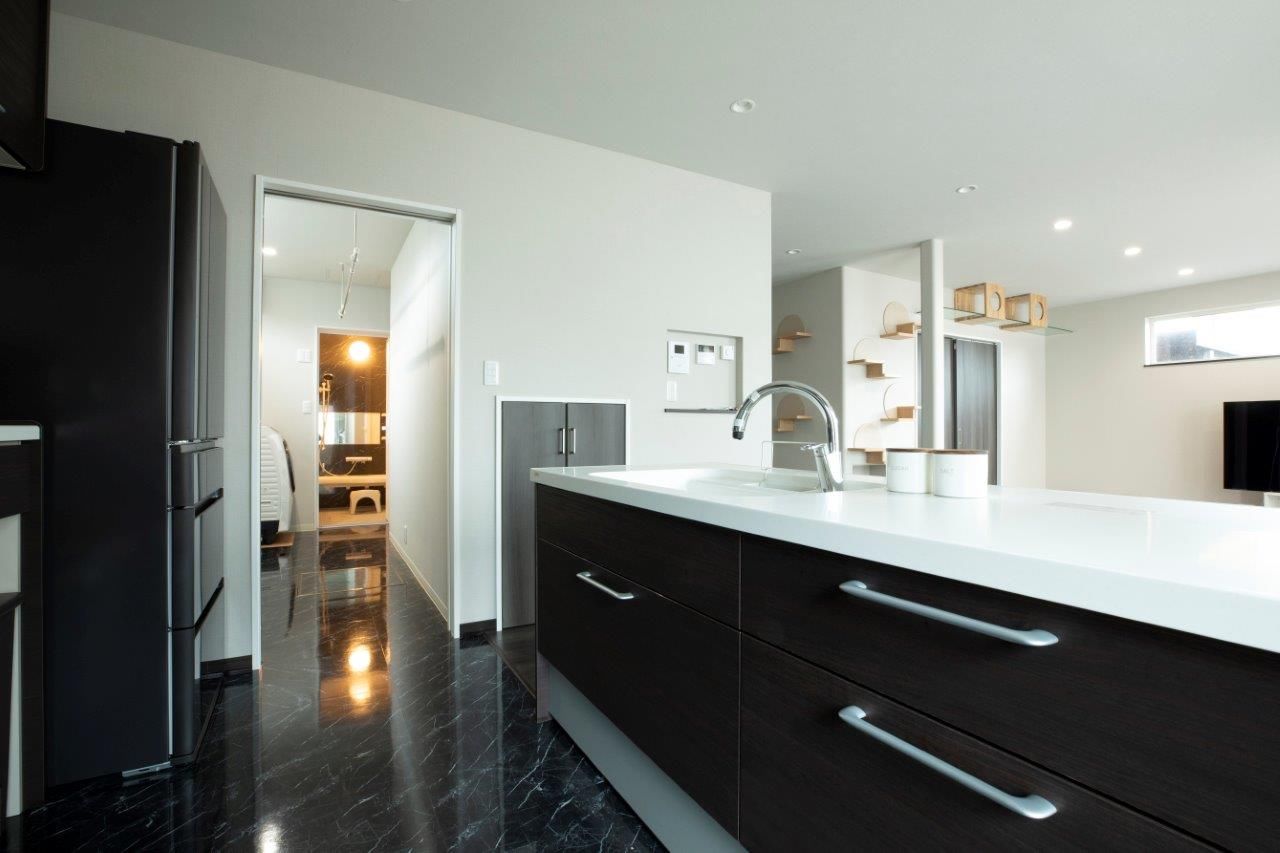 ＩＤ アーキテクチャル アトリエ 【岩見沢市/ペットとの暮らし】猫好きも納得のプラン！猫も人も伸び伸び暮らせるキャットウォークのある家の建築実例画像8