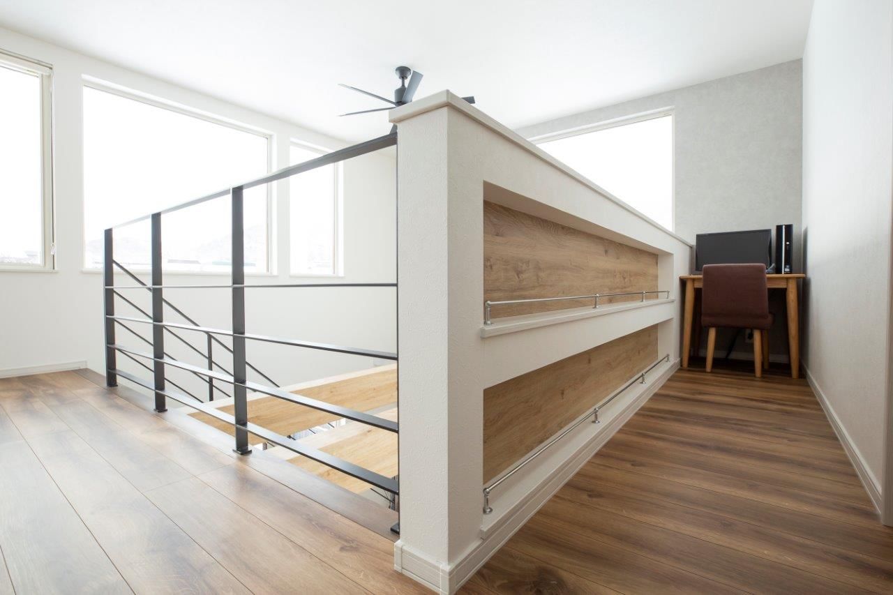 ＩＤ アーキテクチャル アトリエ 【札幌市/夫婦2人暮らし/3LDK+1間取図】丁寧な提案で納得の住まいづくり、田園風景を望む開放感抜群の家の建築実例画像8