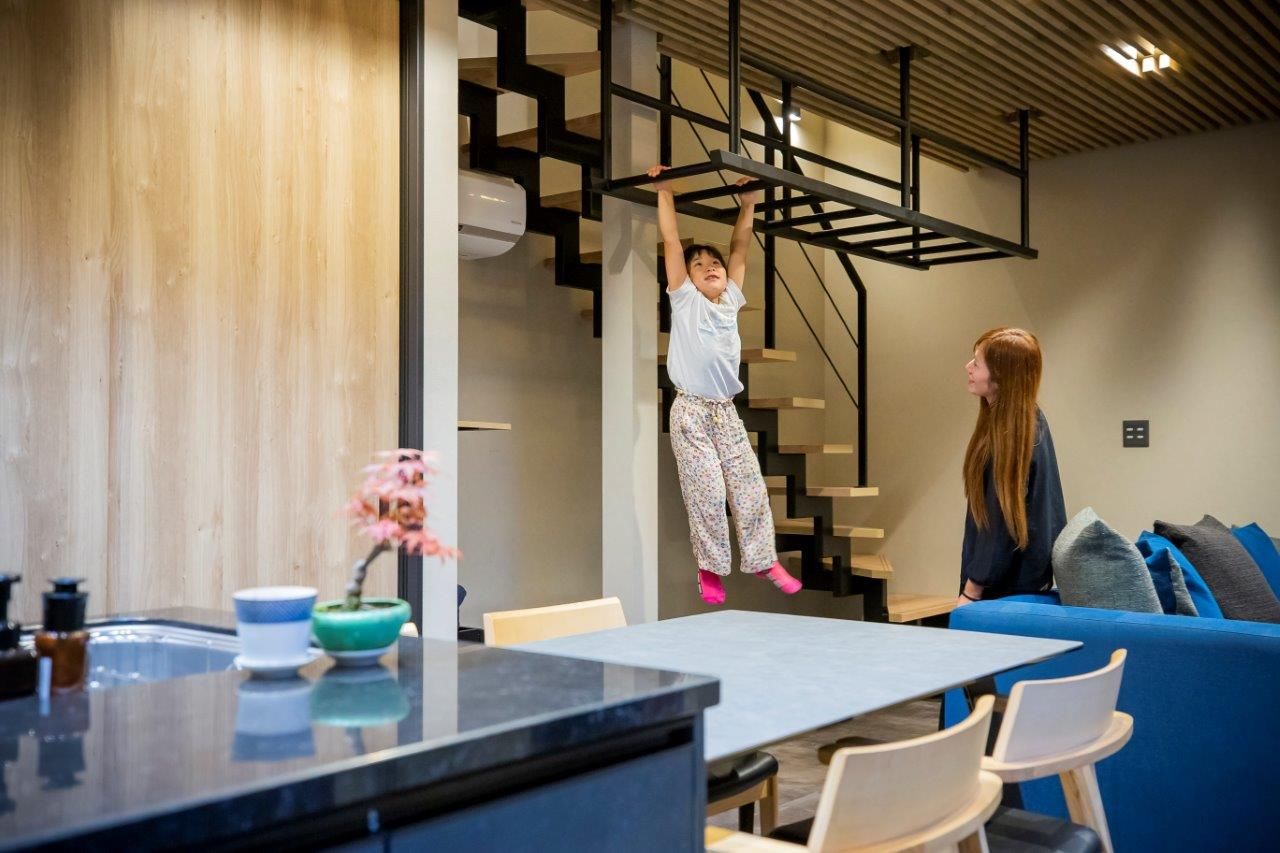 ＩＤ アーキテクチャル アトリエ 【札幌市/パティオ/4LDK間取図】中庭のメリット＋コの字型、工夫に満ちたプライベート空間の建築実例画像5