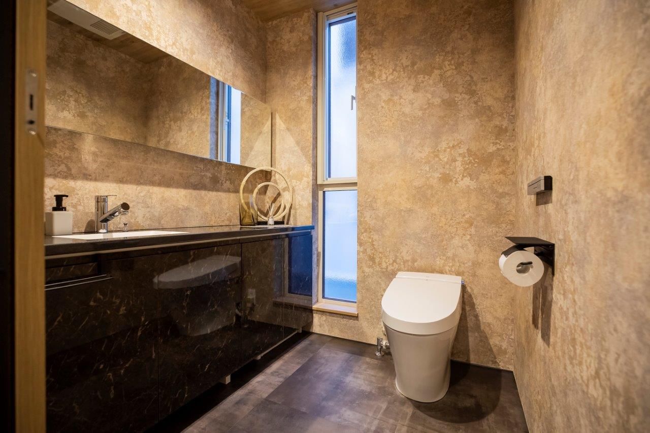 ＩＤ アーキテクチャル アトリエ 【札幌市/パティオ/4LDK間取図】中庭のメリット＋コの字型、工夫に満ちたプライベート空間の建築実例画像9