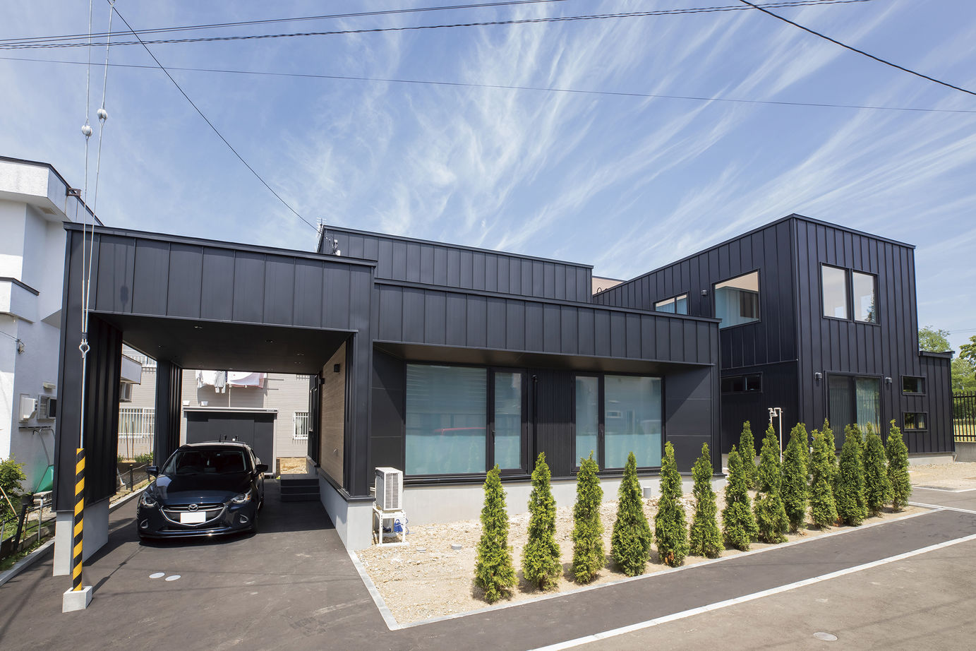 ＩＤ アーキテクチャル アトリエ 【札幌市/3LDK+フリースペース間取図】おうち時間の快適さを追求した平屋風の間取りが特徴の住まいの建築実例画像