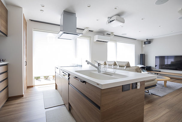 ＩＤ アーキテクチャル アトリエ 【札幌市/3LDK+フリースペース間取図】おうち時間の快適さを追求した平屋風の間取りが特徴の住まいの建築実例画像5