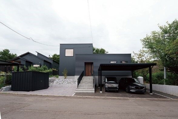 ＩＤ アーキテクチャル アトリエ 【小樽市/3LDK間取り図/テラス/床暖】自然豊かなガーデンの風情彩るリゾート感あふれる家づくりの建築実例画像7