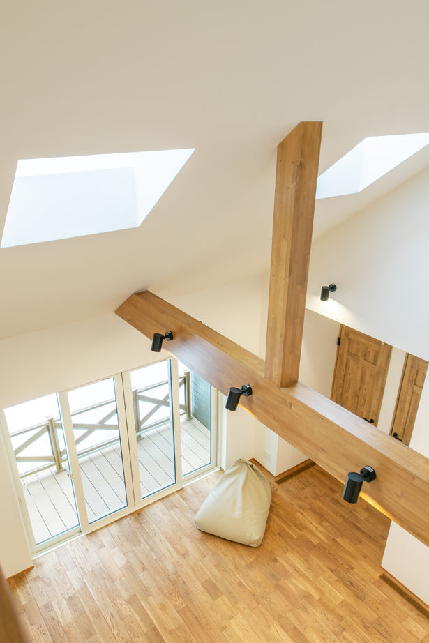 IIKENHOUSE（イイケンハウス） 【2000万円台/３人家族/46.7坪/全館空調YUCACOシステムのお家】大きな吹抜けで開放的な「HIRAYA」の住まいの建築実例画像8