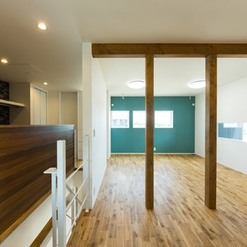 国松工務店 【建築家デザイン】角地を生かした独特な外観デザイン。かっこよさと機能性を追求した暮らしやすい家の建築実例画像8