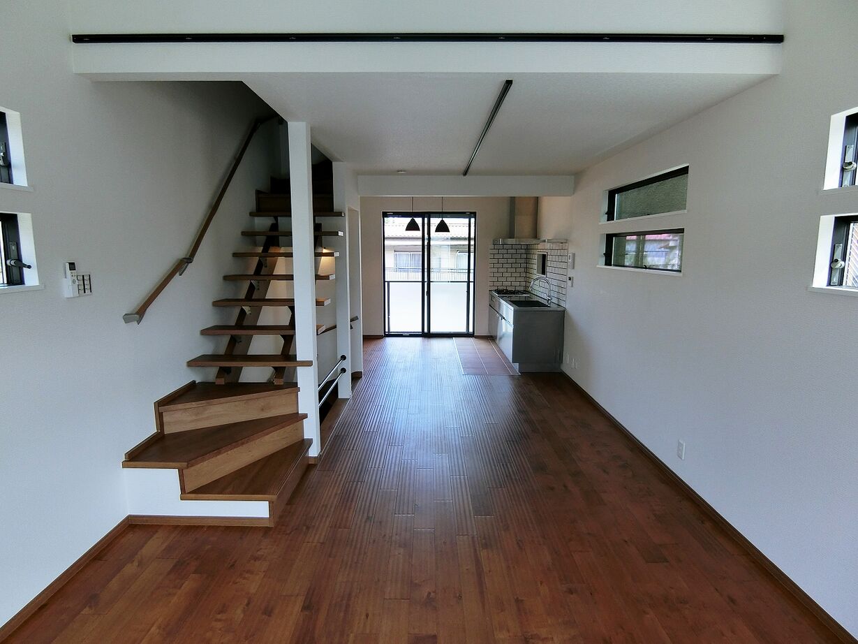 光電気 一級建築士事務所 【メゾネット賃貸併用住宅】設計のアイデアで限られた敷地内で賃貸戸数を最大化。自宅もアパートも快適にの建築実例画像2