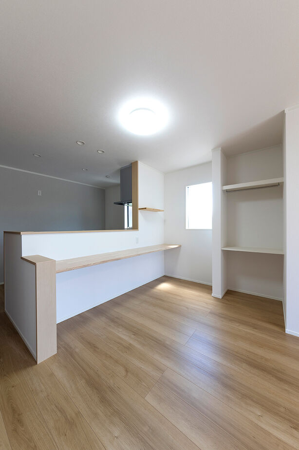 SUNSHOW 夢ハウス 岐阜・美濃加茂スタジオ 【平屋/1000万円台/18.7坪】負担を減らす間取りの工夫が沢山！車椅子の暮らしにも対応した介護仕様の平屋の建築実例画像5