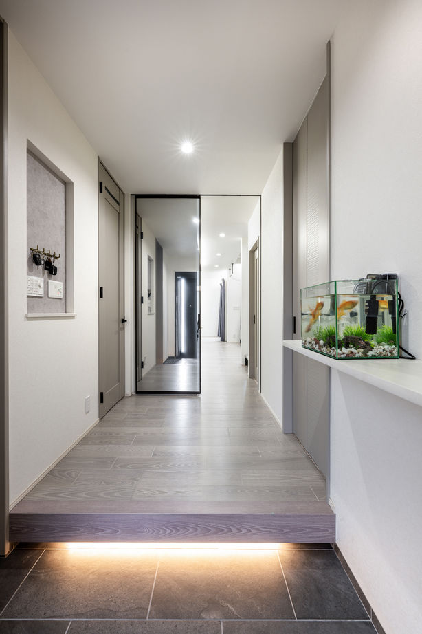 アーキテクト/一級建築士事務所 【大阪府堺市/間取り図掲載】スキップフロアにボルダリングウォール。アクティブな家族が元気に暮らす家の建築実例画像3