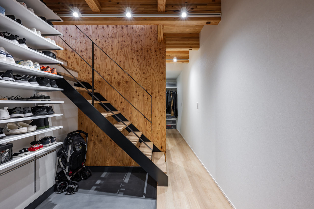 アーキテクト/一級建築士事務所 【大阪府堺市/2000万円台/敷地30坪/間取り図掲載/ZEH】2階LDKに家族が集う家。ルーフバルコニーで開放感をの建築実例画像3