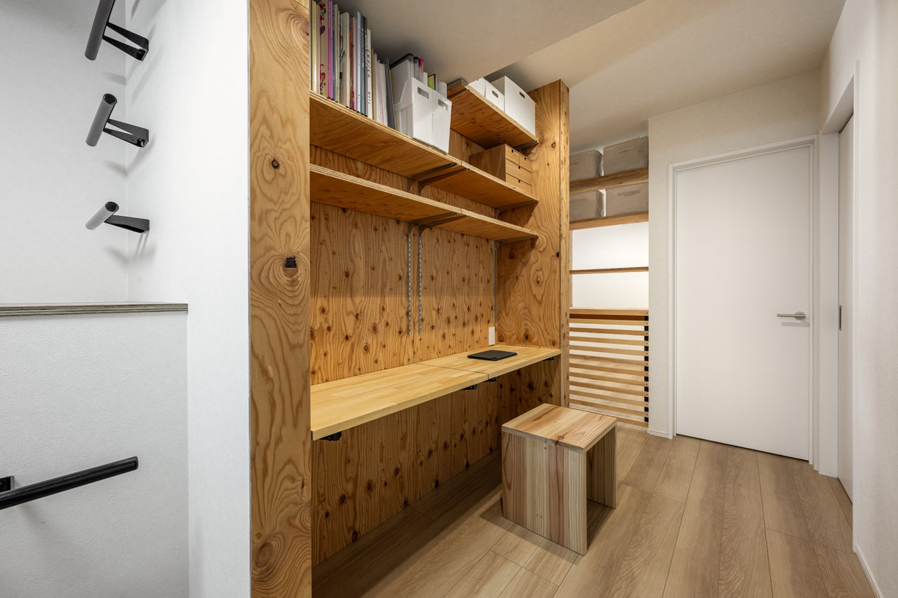 アーキテクト/一級建築士事務所 【大阪府堺市/2000万円台/敷地30坪/間取り図掲載/ZEH】2階LDKに家族が集う家。ルーフバルコニーで開放感をの建築実例画像9