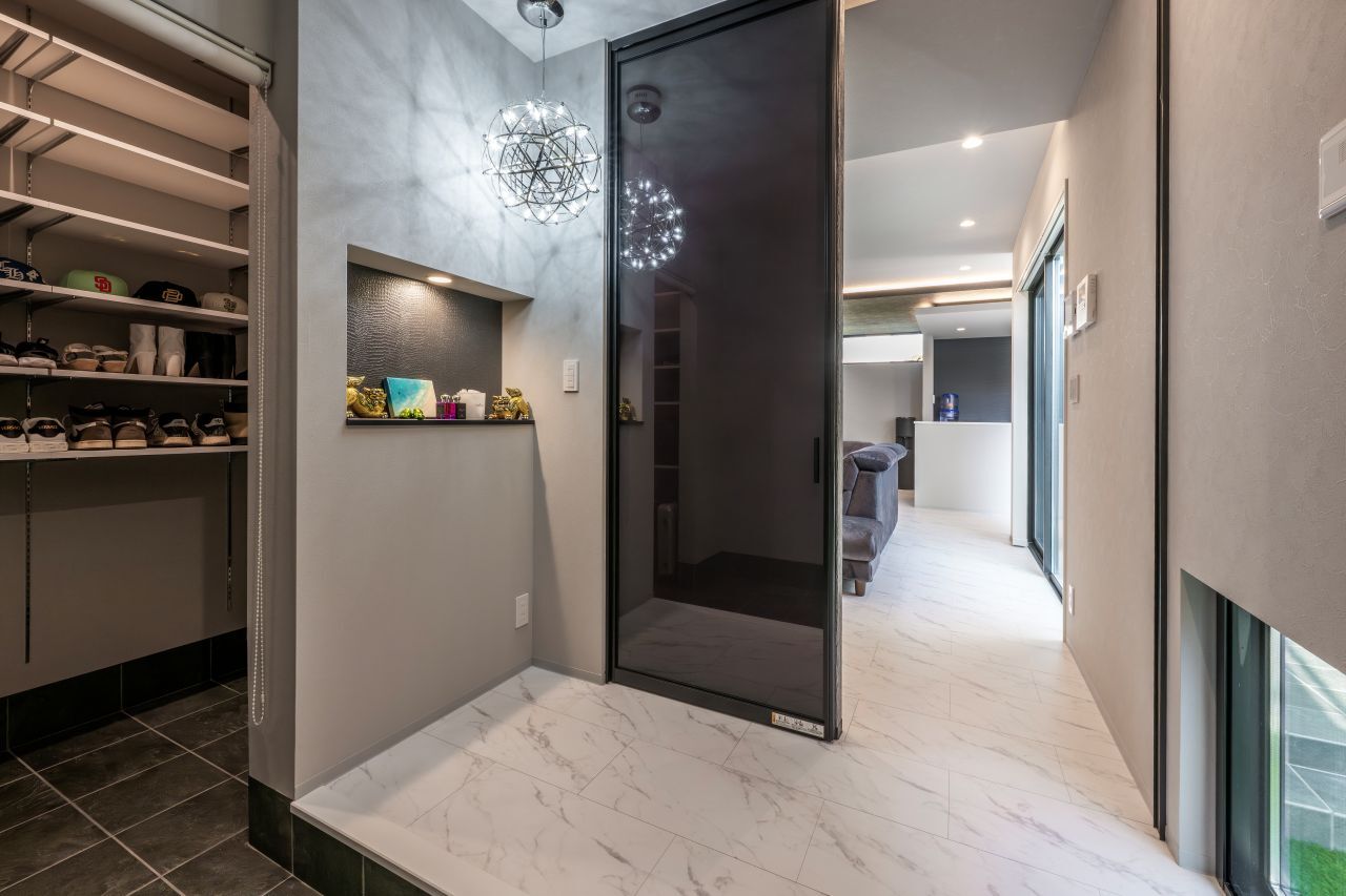 アーキテクト/一級建築士事務所 【橋本市/ホテルライク/平屋/中庭/BBQ/2000万円台/間取り図】コの字型「ワンちゃんファースト」の住まいの建築実例画像10